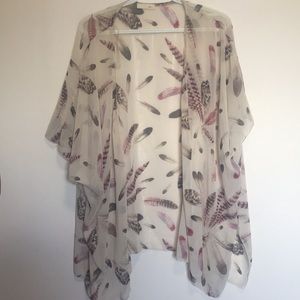 Feather Kimono